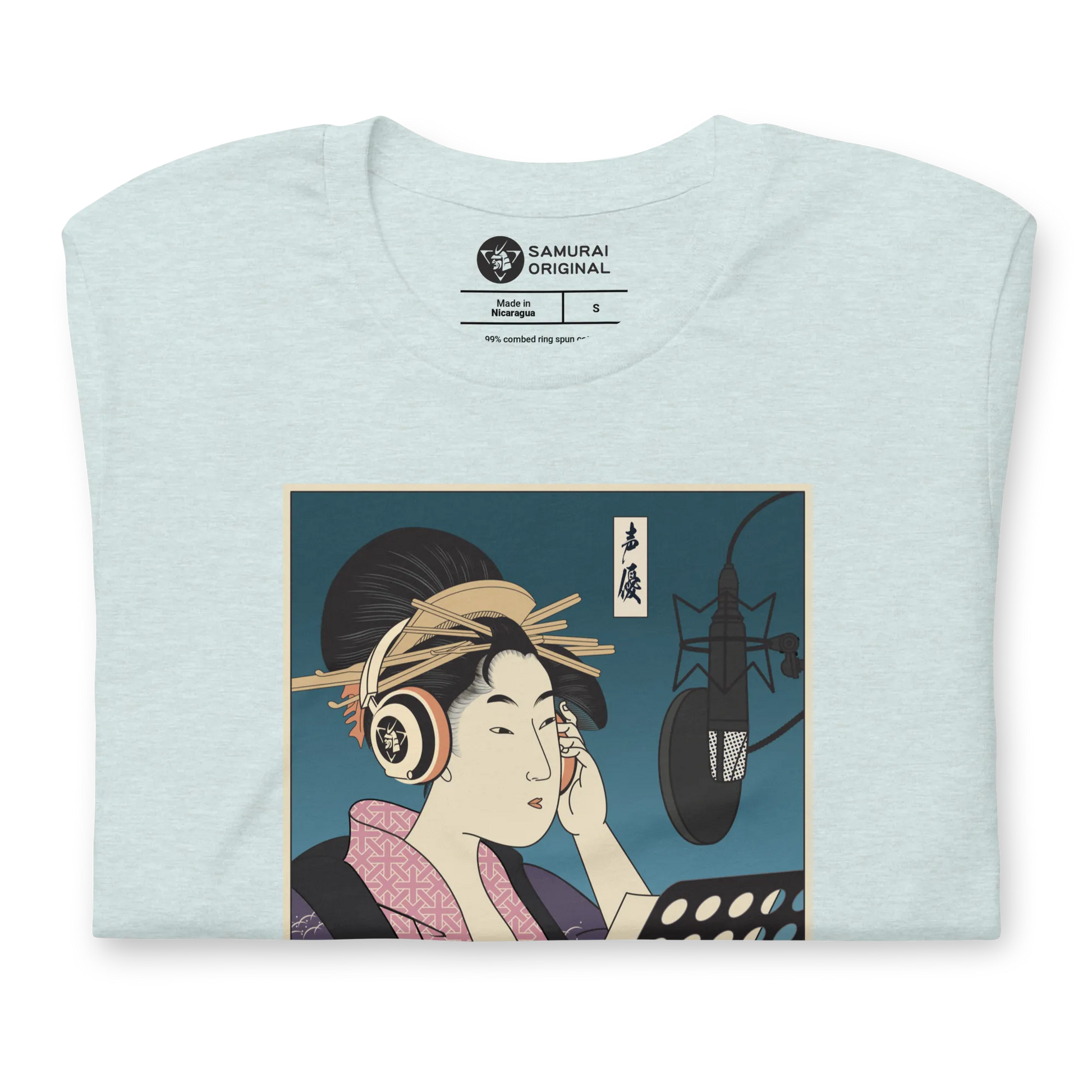 Geisha Voice Actor Japanese Ukiyo-e Unisex T-shirt -