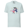 Samurai & Geisha Figure Skating Japanese Ukiyo-e Unisex t-shirt - Samurai Original