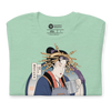 Geisha Barista Ukiyo-e Unisex t-shirt -