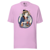 Geisha Barista Ukiyo-e Unisex t-shirt - Lilac / S