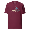 Samurai Cycling With DogLabrador Retriever Ukiyo-e Unisex T-shirt - Samurai Original