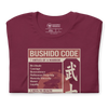 Bushido Code Seven Virtues Of Warrior Japanese Unisex T-Shirt -