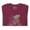 Samurai Bicycle Race Sport Ukiyo-e Unisex T-Shirt -