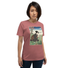 Geisha Gardening Japanese Ukiyo-e Unisex T-shirt -