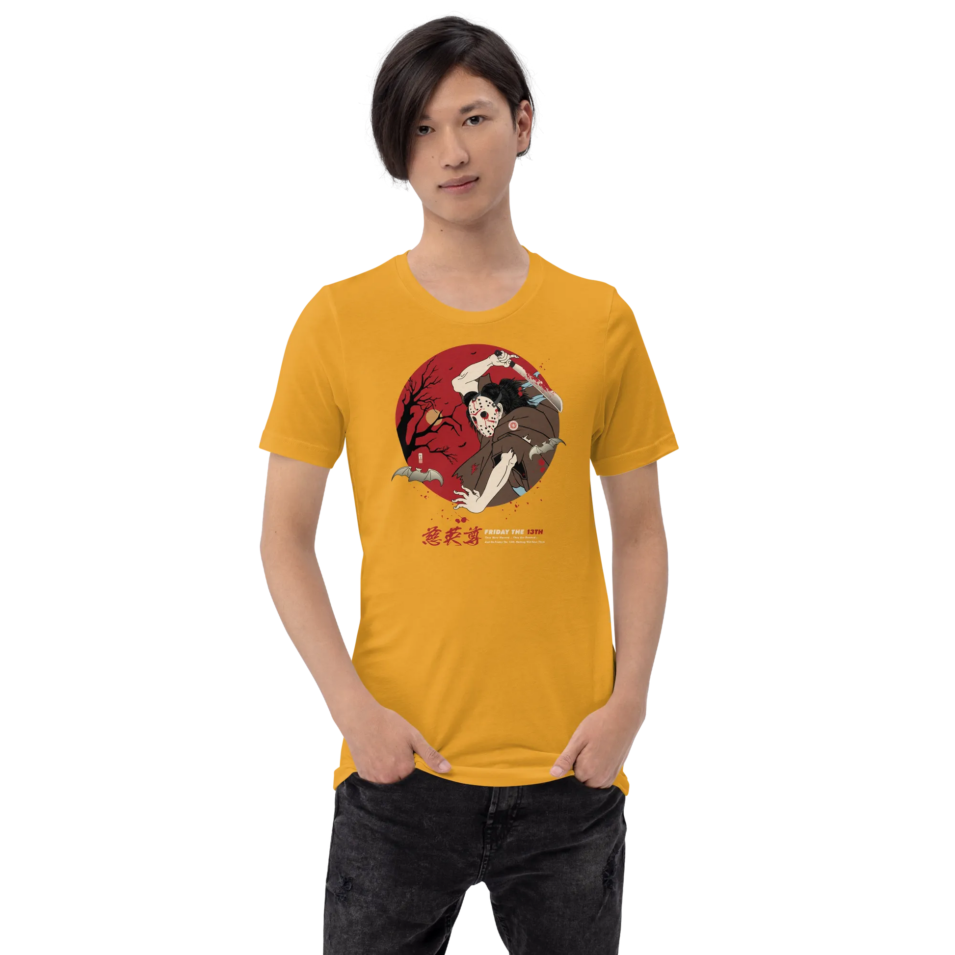 Halloween Samurai Jason Voorhees Japanese Ukiyo-e Unisex T-shirt -