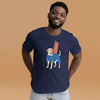 Labrador Retriever Japanese Ukiyo-e Unisex T-shirt - Samurai Original