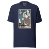 Samurai Writer Book Ukiyo-e Unisex T-Shirt - Samurai Original