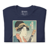 Geisha Ukulele Player String Instrument Japanese Ukiyo-e Unisex T-Shirt -