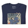 Samurai Badminton Player Sport Ukiyo-e Unisex T-Shirt - Samurai Original