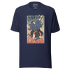 Samurai Badminton Player Sport Ukiyo-e Unisex T-Shirt - Samurai Original