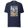 Samurai Guitar Player 2 Music Ukiyo-e Unisex T-Shirt - Navy / S