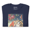 Geisha & Macaw Parrot Bird Japanese Ukiyo-e Unisex T-Shirt -