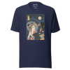 Halloween Geisha Zombies Japanese Ukiyo-e Unisex T-Shirt - Navy / S