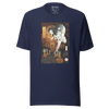 Halloween Horror Ghost Japanese Ukiyo-e Unisex T-Shirt - Navy / S