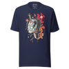 Halloween Namakubi Japanese Tattoo Unisex T-Shirt - Navy / S