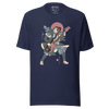 Samurai Bassist Player 4 Music Ukiyo-e Unisex T-Shirt - Samurai Original