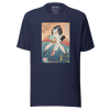 Samurai & Burger Fast Food Japanese Ukiyo-e Unisex T-Shirt - Samurai Original