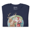 Santa Claus Merry Christmas 3 Ukiyo-e Unisex T-Shirt