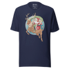 Santa Claus Merry Christmas 3 Ukiyo-e Unisex T-Shirt