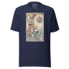 Samurai vs Virus Demon Ukiyo-e Unisex T-Shirt - Samurai Original