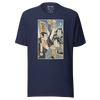 Samurai and Beer Oktoberfest Japanese Ukiyo-e Funny Unisex T-Shirt 2 - Samurai Original