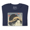 Geisha Photographer Camera Japanese Ukiyo-e Unisex T-Shirt -