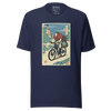 Samurai Mountain Bike Ukiyo-e Unisex T-Shirt