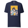 Samurai Drinks Beer Ukiyo-e 3 Unisex T-shirt