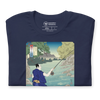 Samurai Fly Fishing Ukiyo-e Unisex t-shirt - Samurai Original