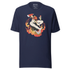 Samurai Firefighter Fireman Ukiyo-e Unisex T-shirt - Samurai Original