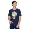 Golden Doodle Dog Funny Japanese Ukiyo-e Unisex T-shirt 2 -