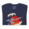 Crane Bird Japanese Ukiyo-e Unisex T-shirt -