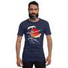 Crane Bird Japanese Ukiyo-e Unisex T-shirt -