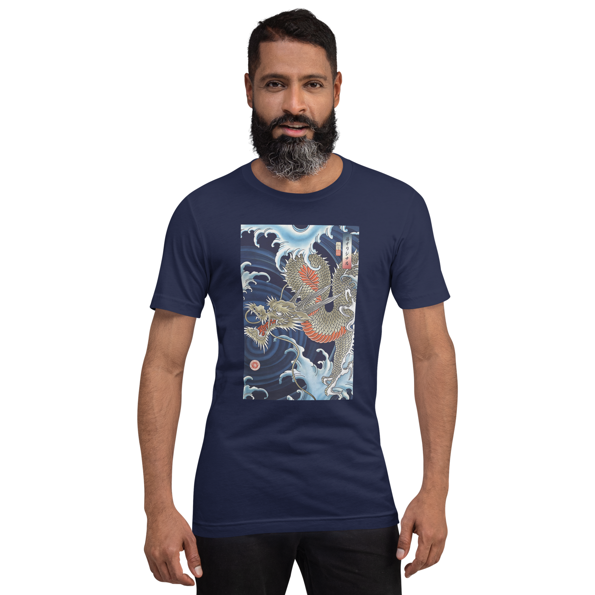 Dragon Japanese Ukiyo-e Unisex T-shirt -