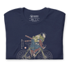 Samurai Bicycle Race Sport Ukiyo-e Unisex T-Shirt -