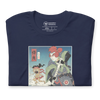 Samurai vs Demon Covid Ukiyo-e Unisex T-Shirt