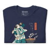 Samurai Beer and BBQ Japanese Ukiyo-e Unisex T-shirt -