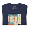 Cat Programmer Ukiyo-e Unisex t-shirt -