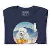 Poodle Dog Japanese Ukiyo-e Unisex T-shirt - Samurai Original