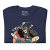 Samurai Drummer Japamese Ukiyo-e Unisex T-shirt 7