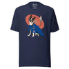 Boston Terrier Funny Dog Japanese Ukiyo-e Unisex t-shirt 2