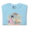 Geisha Groomer Japanese Ukiyo-e Unisex T-shirt -