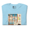 Cat Programmer Ukiyo-e Unisex t-shirt -