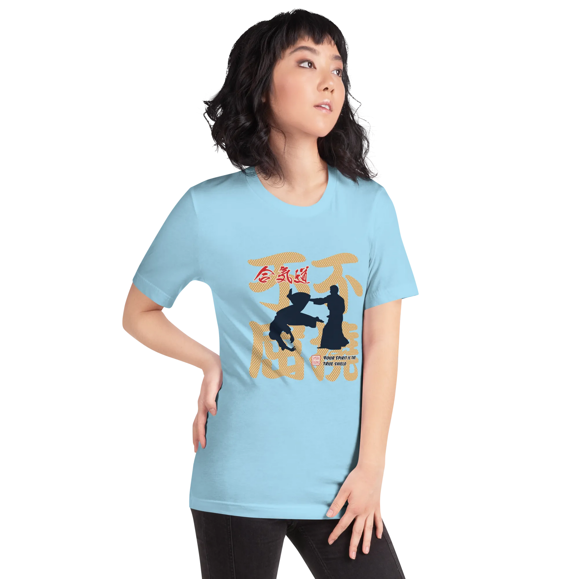 Aikido Japanese Ukiyo-e Unisex t-shirt -