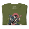 Samurai Bassist Player 4 Music Ukiyo-e Unisex T-Shirt - Samurai Original