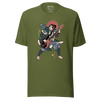 Samurai Bassist Player 4 Music Ukiyo-e Unisex T-Shirt - Samurai Original