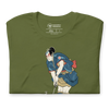 Samurai Golf Player Ukiyo-e 2 Unisex t-shirt -