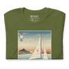 Samurai Sailor Sailboat Ukiyo-e Unisex T-shirt