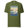 Samurai Sailor Sailboat Ukiyo-e Unisex T-shirt