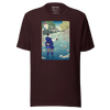 Samurai Fly Fishing Ukiyo-e Unisex t-shirt - Samurai Original